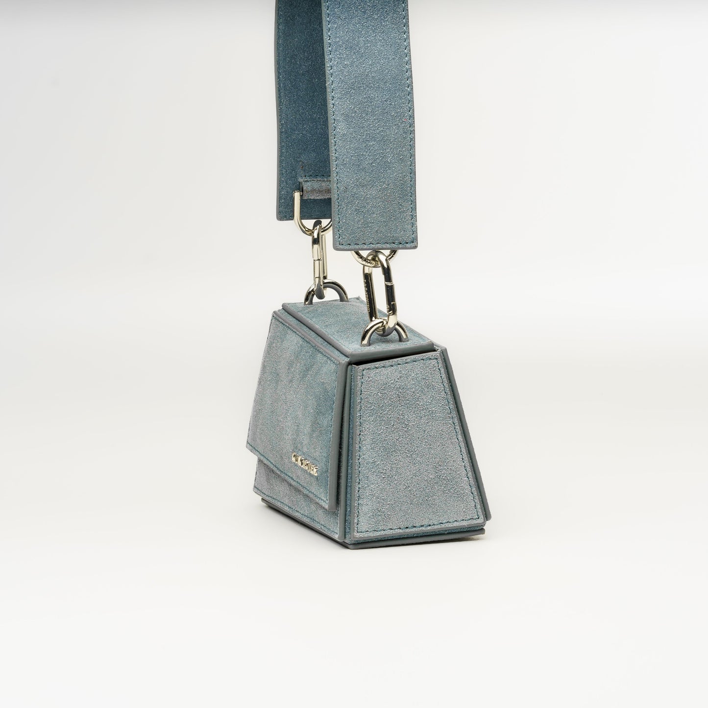 Light Blue Suede / Silver