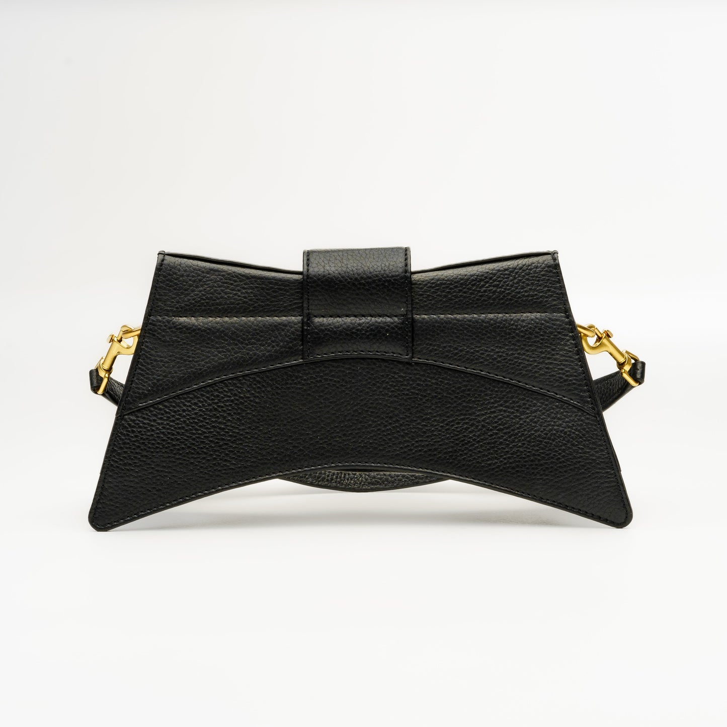 De Venia Leather Shoulder Bag